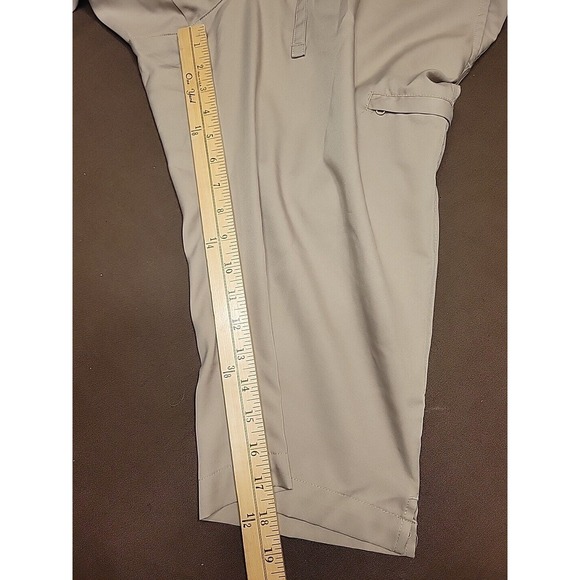 Magellan Capris Cargo Pockets‎ Womens XL Waist Tie Beige - Picture 3 of 10